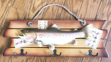 Brown Trout Rainbow Replica -44cm Realistic Brown Trout Wall Art, from japan
