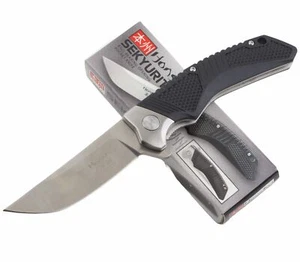 United Cutlery Honshu Sekyuriti Linerlock Folding Knife Black TPU Handle - Picture 1 of 6