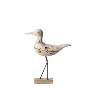 Vintage Home Decor Rustic Wooden Seabird Nautical Seaside theme/ Bird - Picture 1 of 3