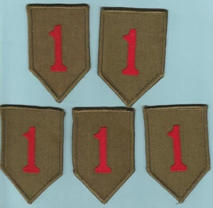 Set of 5 US Army Big Red One 1st Infantry Division patches - Picture 1 of 2