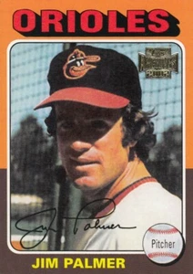 JIM PALMER TOPPS ARCHIVES BASE BALTIMORE ORIOLES #63 2002 02 - Picture 1 of 1