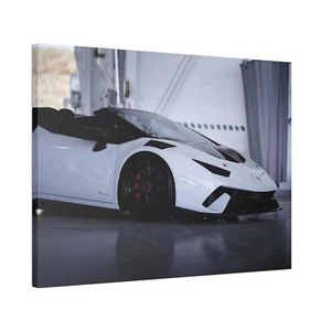 Lamborghini Huracan hochauflösender horizontaler Leinwanddruck in Museumsqualität #006 - Bild 1 von 10