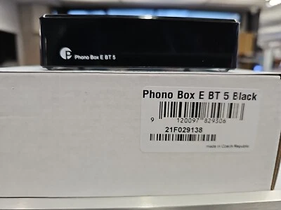 Pro-Ject Phono Box E BT5 2.0 Phono-Vorverstärker - Schwarz - Bild 1 von 2