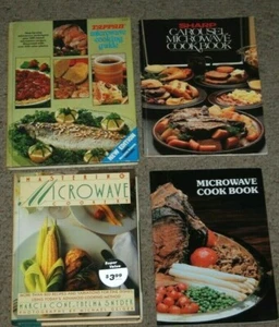 Lot 4 Tappan Sharp Mastering Microwave Cookery Guide Recipes Instruc. Cookbooks - Picture 1 of 10