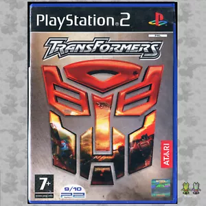 Transformers PlayStation 2 Atari 2004 Black Label PS2 completo in scatola CIB - PAL - Foto 1 di 4