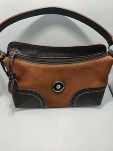 Dooney and Bourke braune Wildledertasche Hobo ein Henkel - Bild 1 von 7