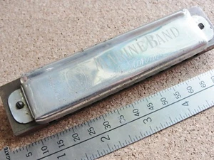 Old M. Hohner Marine Band Harmonica Grand Prix Chicago Paris Philadelphia Geneva - Picture 1 of 5