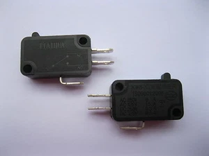 250 pcs Micro Limit Switch No Lever Subminiature SPDT Snap Action 28x16mm New - Picture 1 of 4