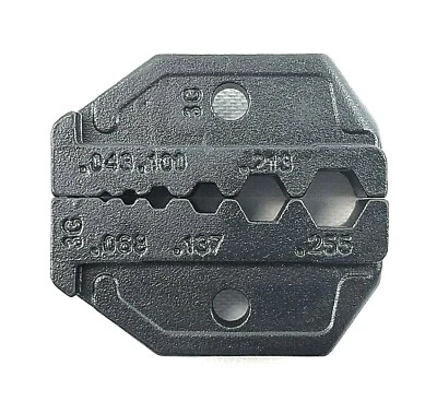 GIZWIZ Interchangeable Crimp Tool Die 3G RG58 RG59 RG62 RG174 Fiber Optic VDV201-040