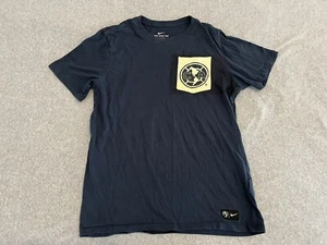 Nike Club America FC Soccer Tee Shirt Medium - Picture 1 of 6