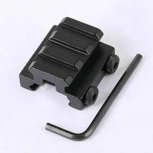 1/2" 3-Slot Low Riser Picatinny Scope Laser Rail Mount Base Allen Key - Picture 1 of 8