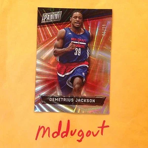 DEMETRIUS JACKSON RC #51 celtics 49/99 Made 2016 Panini National Angular THIN - Picture 1 of 1