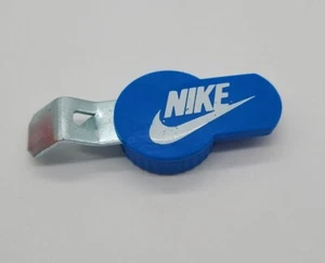 Vintage 70s NIKE Logo Bottle Opener / Bottle Cap Blue SUPER RARE Jordan - Picture 1 of 13