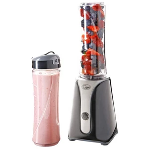 Quest 600ml Black Grey BPA Free Personal Blender Fruit Smoothie Milkshake Juicer - Picture 1 of 9