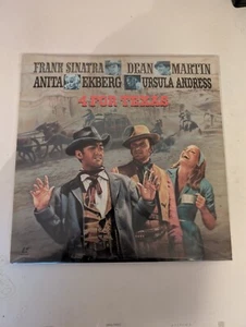4 For Texas Frank Sinatra Dean Martin NTSC Laserdisc LD Warner Western 1963 - Picture 1 of 2