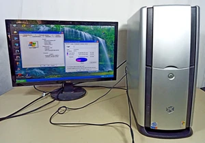 Vintage Gateway MFATXPNT ESX 500S Pentium 4 2.4GHz 256MB RAM 40GB HDD Win XP - Picture 1 of 13