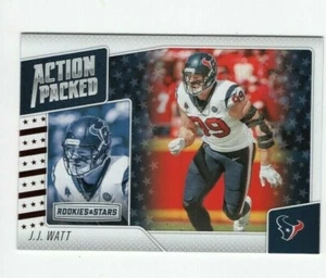 2020 Panini Rookies & Stars ACTION PACKED J.J. WATT HOUSTON TEXANS #8 - Picture 1 of 2