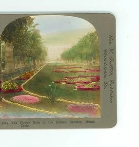 B20 Griffith 7205 Flower Beds Sunken Gardens Monte Carlo Monaco D - Picture 1 of 2