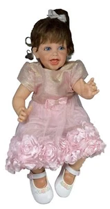 Precous Heirloom Dolls C. Huggins # 52 Soft Body 25” - Picture 1 of 10