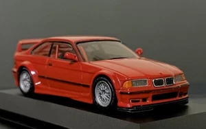 1/43 BMW M3 GTR Street (E36) 1993 Red Vintage Minichamps - Picture 1 of 8