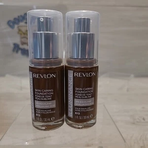 Base líquida para el cuidado de la piel Revlon Illuminance 613 miel Java 1 oz NUEVO lote de 2 - Imagen 1 de 3