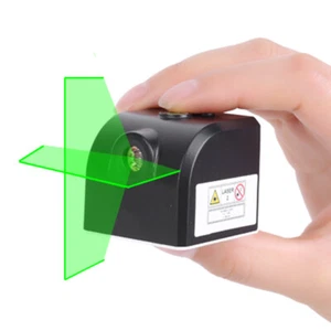 Mini Croce Rosso/Verde Laser Livello 2 Linee Linea Trasversale Orizzontale e Verticale - Foto 1 di 11