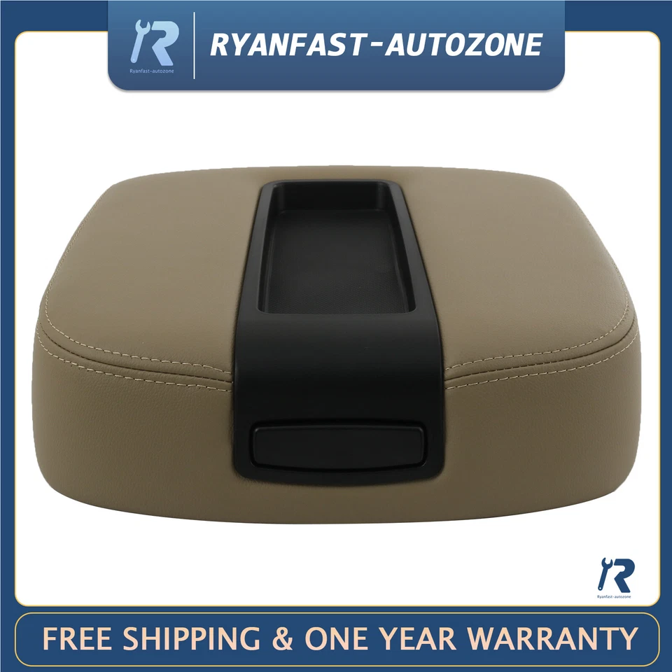 Tan Center Console Lid Kit Assembly fit for Chevy Silverado Gmc Sierra 15217111 Foto 1 de 4