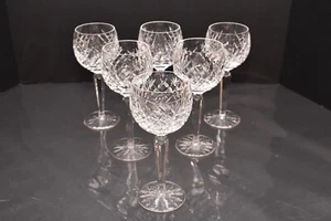 Set 6 Vintage Waterford Kristall Donegal Wein Hock's - Stielgläser 7 1/2" Kelche Gläser - Bild 1 von 13