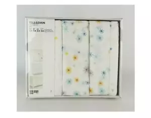 Ikea TILLGIVEN 4-Piece Bed linen set for crib white, multi-color stars - NEW - Picture 1 of 1