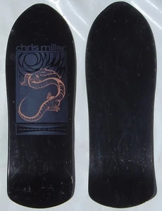 G&S Gordon and Smith - Chris Miller Mini Skateboard Deck - Original 1987 NOS - - Picture 1 of 1