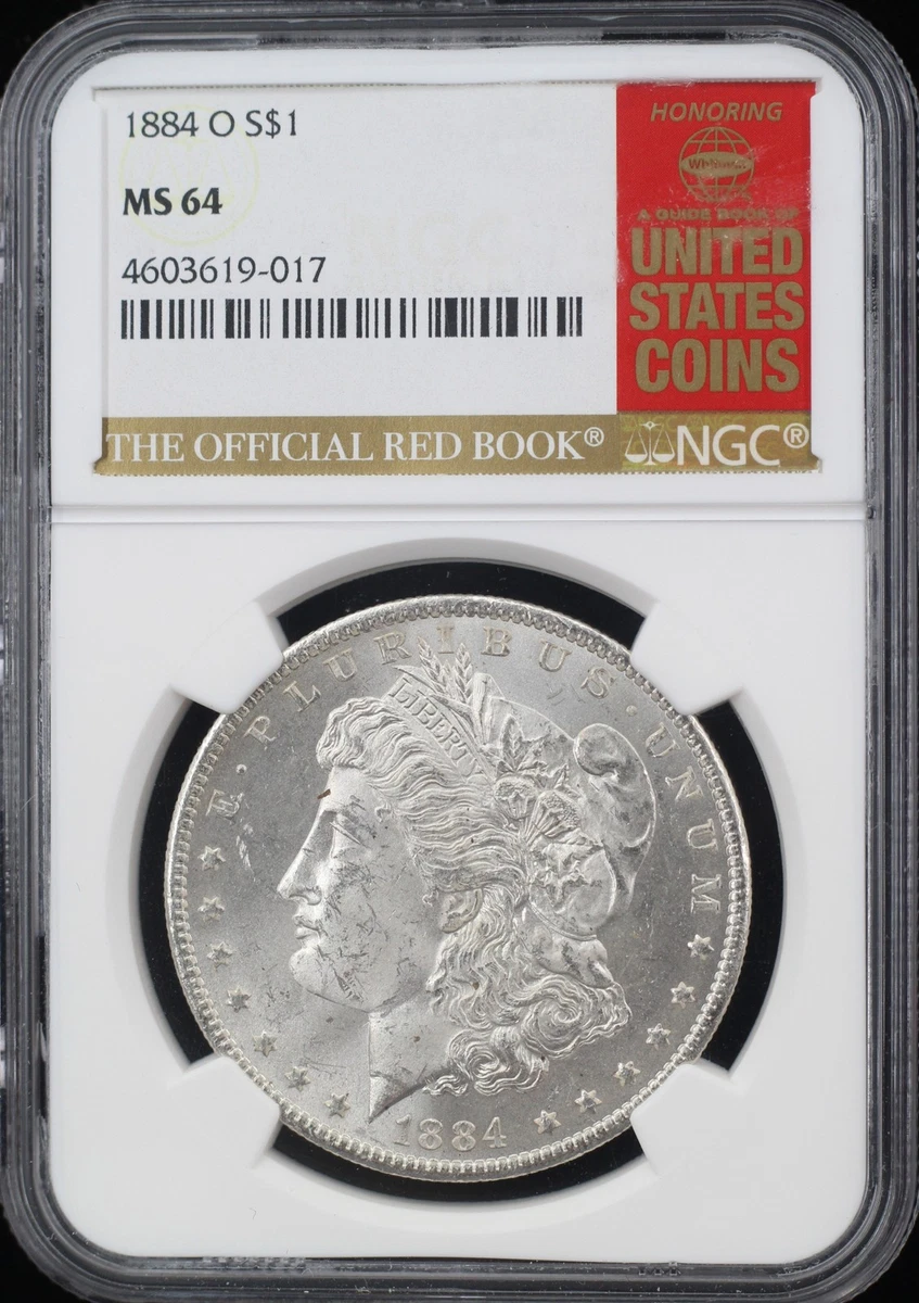 1884 MS 64 Graded Morgan Dollars for sale | eBay