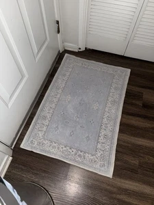 Ruggable Verena Soft Blue Washable Rug + Pad System 2 X 3 Sold Out - Picture 1 of 2