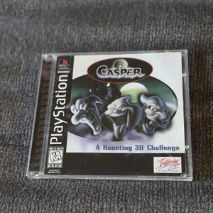 Casper (PlayStation 1, 1996) Authentic Complete PS1 Complete w/ Manual Tested - Picture 1 of 5