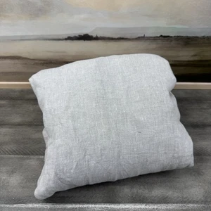 Sábana Ajustable West Elm King Lino Europeo Solo Lino Natural Lavado - Imagen 1 de 5