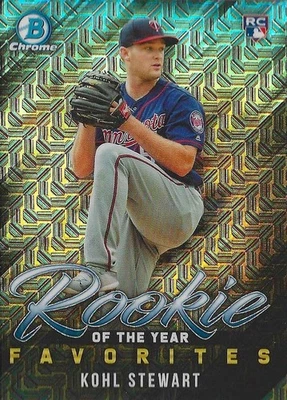 Bowman - Roy Favorites Chrome Kohl Stewart 2019 #ROYF-12 Mojo Refractor (RC) Foto 1 de 2