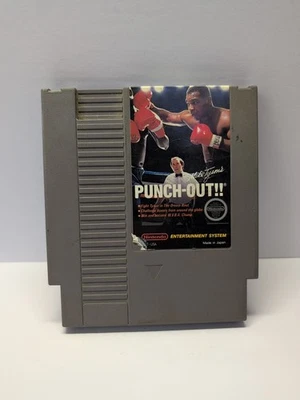 Mike Tyson's Punch-Out Nintendo NES Tested CIRCLE SEAL ROUGH LABEL FAST!  - Image 1 of 4