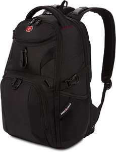 Swissgear Mini 1900 Scansmart Slim Version Laptop Backpack, Black, 16-Inch - Picture 1 of 12