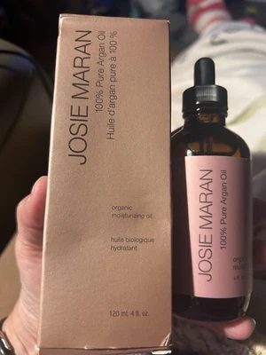 Aceite hidratante orgánico Josie Maran 100 % puro ~ 4 oz / 120 ml ~ NUEVO Foto 1 de 2