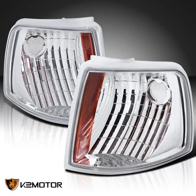 Fits 1993-1997 Ford Ranger Corner Lights Replacement Turn Signal Lamps 93-97 - Image 1 of 4