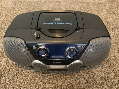 Philips AZ1305 CD SOUNDMACHINE Boom Box con radio AM/FM Foto 1 de 4