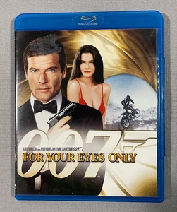 For Your Eyes Only Blu-ray 1981 Roger Moore James Bond Special Features - Imagen 1 de 3