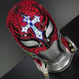 SPINNENMASKE WRESTLING MASKE LUCHADOR WRESTLERMASKE LUCHA LIBRE MEXIKANISCHA - Bild 1 von 10