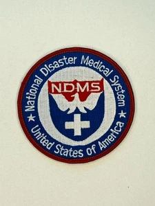 National Disaster Fire Medical System Firefighter Paramedic Patch - Picture 1 of 1