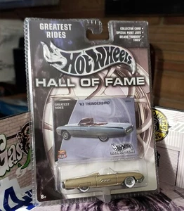 👓Hot Wheels 2003 Salón de la Fama🔥'63 THUNDERBIRD Metallic Gold⭐Greatest Rides Ser - Imagen 1 de 7