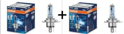 2x H4 Azul Frío Intenso OSRAM 60/55W 12V P43t XENON Faro Luz Alta Alemania Foto 1 de 4