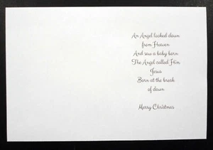 Card Inserts-"Religious" Christmas Greetings-Cricut Joy-Portrait-Pk 20 - Picture 1 of 4