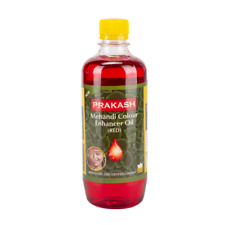 Prakash Premium Mehandi Oil (Red) To Boost & Enhance Tattoo Colour, 1 *  30 ML