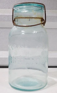 Vintage Trade Mark Lightning Mason Obstglas - Quart - Putnam 704 Base G56 - Bild 1 von 4