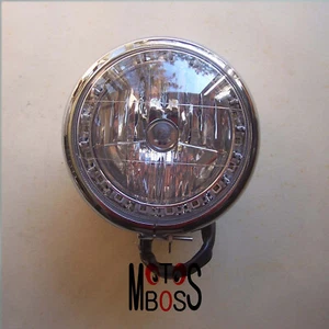 New design Headlight front light Chrome Johnny Pag Spyder Barhog Pro Street 300 - Picture 1 of 4