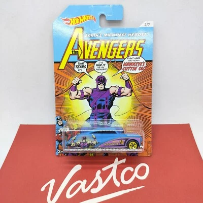 2018 Hot Wheels The Avengers Wal Mart Exclusive #2 Purple Passion Hawkeye - Image 1 of 4